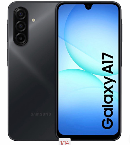 Samsung Galaxy A17 Smartphone - Black Bar Style Mobile Phone