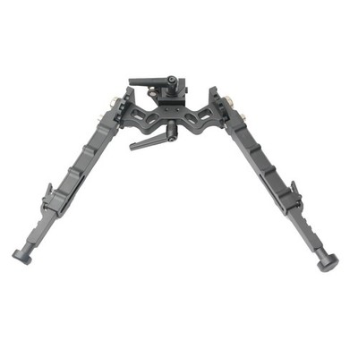 Rifle Bipod 7.5-9'' Adjustable Height 360 Degree Swivel Folding Design Picatinny