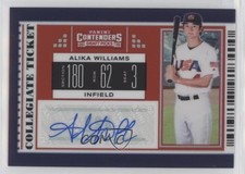 2019 Panini Elite Extra Edition 35/150 Alika Williams #USA-AW Auto a3i