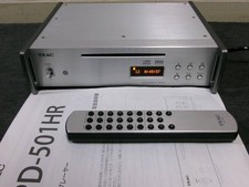 TEAC PD-501HR CD player with remote control tested Working Works well good