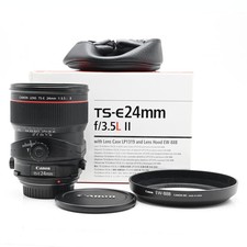 Canon TS-E 24 mm f3.5 L II obiettivo inclinabile TSE #363