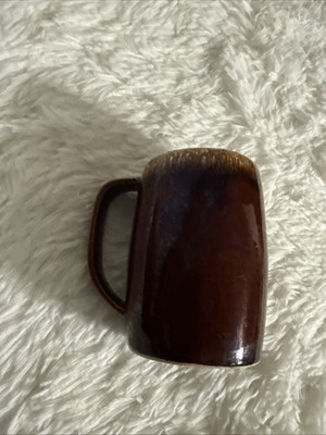 Vintage Hull Brown Drip Coffee Mug Beer Stein Oven Proof USA 5 