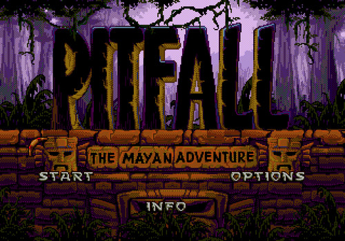 Pitfall Mayan Adventure - Sega Genesis Game Only
