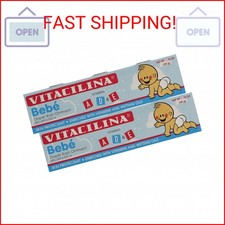 Vitacilina Bebe, Diaper Rash Ointment, Skin Protectant with Vitamins and Wetting