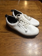 FitVille Men's Spiked Golf Shoes Waterproof Lightweight w/ Removable Spikes 8.5