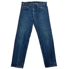 Vintage 70s LEVIS 505 Orange Tab Jeans 20505-0217 35x31 34x31 Made In USA