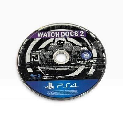 Ubisoft Watch Dogs 2 PS4 Video Game Disc Sony Playstation 4
