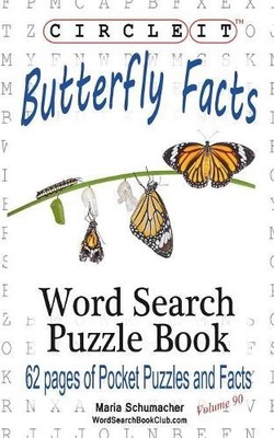 Lowry Global Media LLC Mar Circle It, Butterfly Facts, Word Search (Taschenbuch)