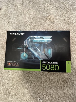 GIGABYTE GeForce RTX 5080 16GB GAMING OC GPU   Brand New | In Hand & Sealed  