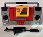 Transformers Blaster Complete 1984 Vintage G1 Boombox Action Figure w/ Weapon
