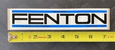 Fenton Custom Wheels Shifters - Original Vintage 1970s Racing Decalsticker Fenton Custom Wheels Shifters - Original Vintage 1970s Racing Decalsticker