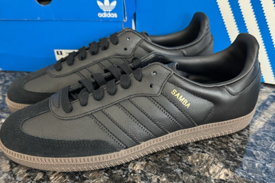 adidas gazelle silver green womens adidas Samba OG Shoes - Women's - Carbon / Off White main image 0