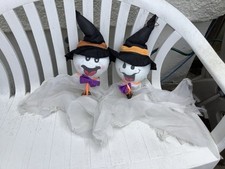 Halloween Fabric Ghosts