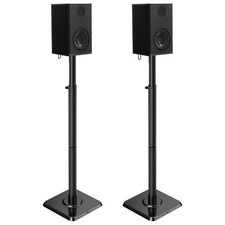 Mounting Dream Speaker Stands Height Adjustable for Satellite  Small Bookshelf