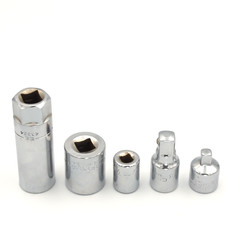5pc Craftsman EE Made in USA 3/8โ & 1/4" Drive Lot w/ 5/8" Spark Plug Socket