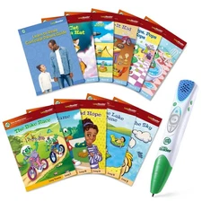 Leapreader Learn-To-Read 10-Book Mega Pack Plastic, Paper with Accessories, Baby