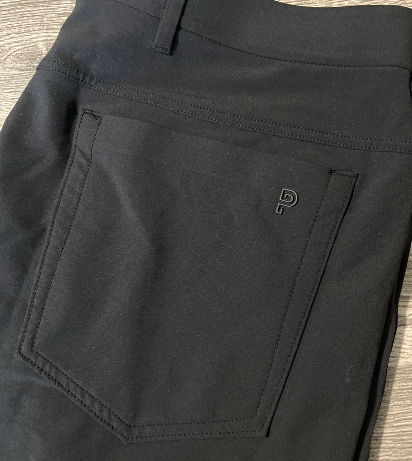 Public Rec Gamechanger Stretch Chino Black Pants 10275 Size 38x30 (38x29)