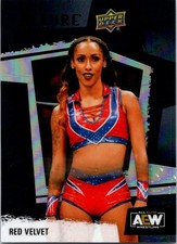 2022 Upper Deck Allure AEW Black Rainbow RED VELVET