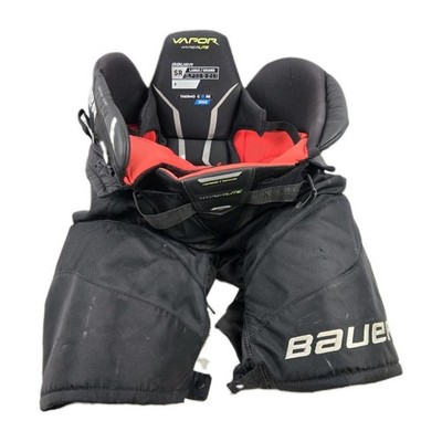 Bauer Vapor Hyperlite Hockey Pants, Black, SR Large Used Free Shipping 
