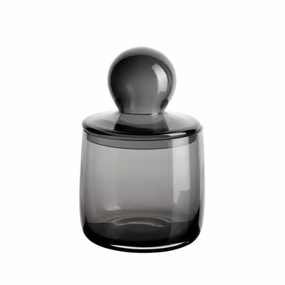 ASA Selection sarabi Dose mit Deckel Glasdose Aufbewahrungsdose Glas Grau 1.4 L - Bild 1 von 3