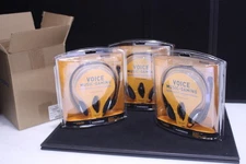 PLANTRONICS LOT OF 3 .AUDIO 326 HEADSET WITH MICROPHONE.SKU134445