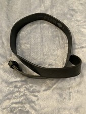 Harley Davidson Black Leather Belt Without Buckle Size 34 Men&rsquo;s