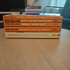 Vintage Spike Milligan War Memoirs 5 Book Set Penguin