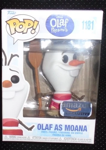 FUNKO POP !  -  OLAF AS MOANA AMAZON  EXCLUSIVE - #1181  AMAZON EXCLUSIVE