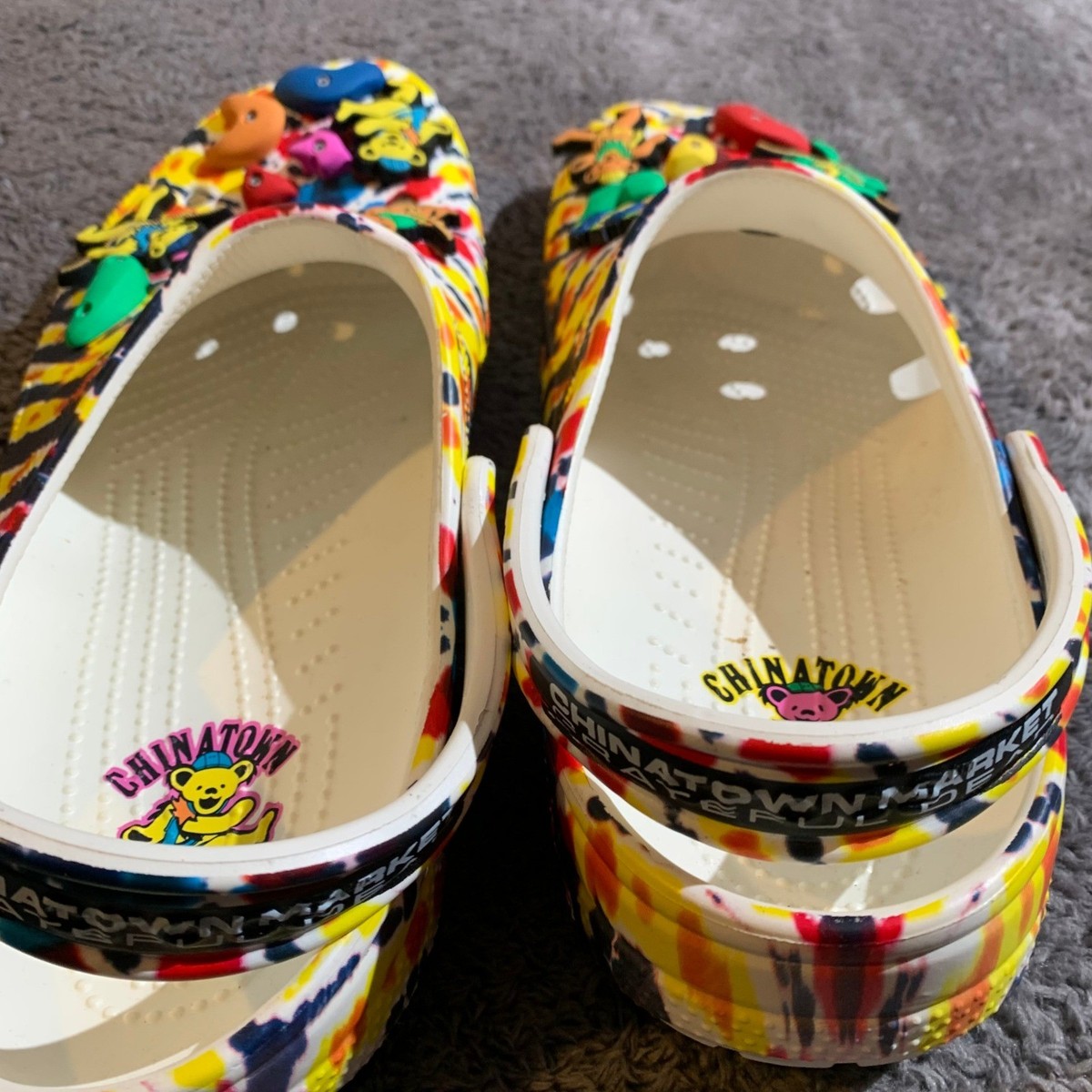 Chinatown Market x Grateful Dead Crocs Tie Dye Dancing Bear  display picture 2