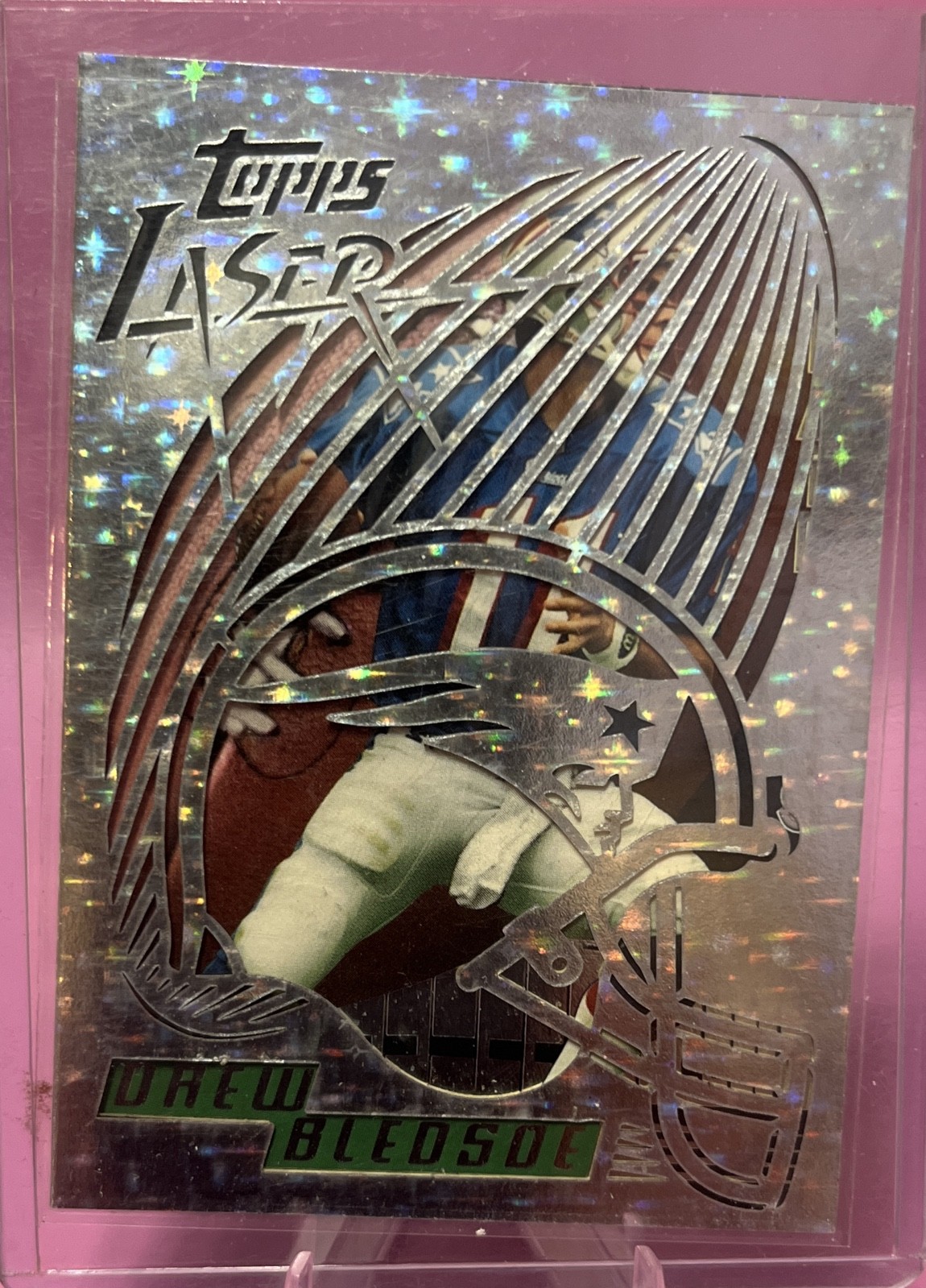 1996 Topps Laser - Stadium Stars Drew Bledsoe #16