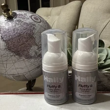 2 Hally Fluffy G Premiere Clear Foamy Glazey Hair Gloss 1 Oz 30 mL Each Travel U
