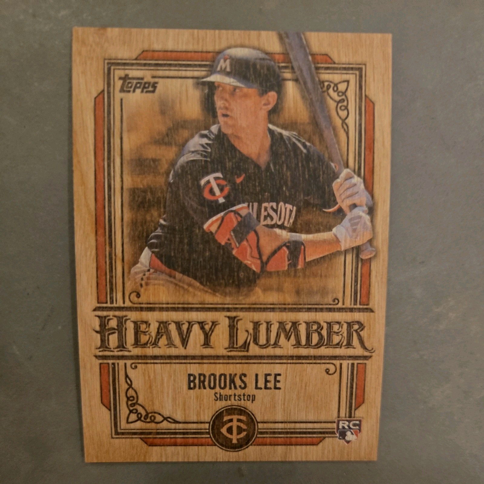 2025 Topps Update BROOKS LEE Heavy Lumber SSP RC #HL-66 Twins NM-MT PACK FRESH!