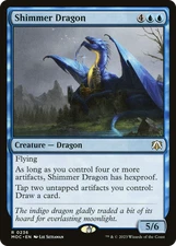 Shimmer Dragon [March of the Machine Commander] Magic MTG
