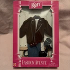 New Mattel Ken Fashion Avenue Vintage Outfit Jacket Pants Shoes Top 1996