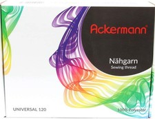 Ackermann Universal-Nähgarn 20x Konen a 1000...