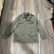 Daniel Cremieux Heavy Cargo Military Field Jacket, Size XL