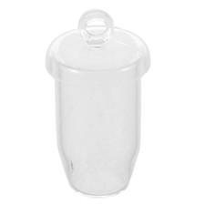 Quartz Crucible Lab Cup High Temperature Transparent Glass Melting Container