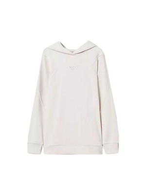 Maxi Sweatshirt Twinset Damen, aus Baumwolle, Weiß, Code 242TP2041