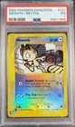 2002 Pokémon Expedition 121 Meowth Reverse PSA 7 NM