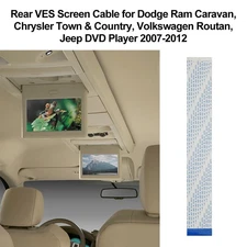Rear VES Screen Cable for Dodge Caravan, Chrysler Town Country DVD Player 07-12