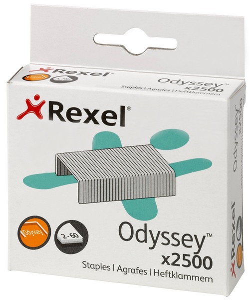 Rexel 2100050 - Odyssey Staples Bx2500 Bx2500 1 Silver-image