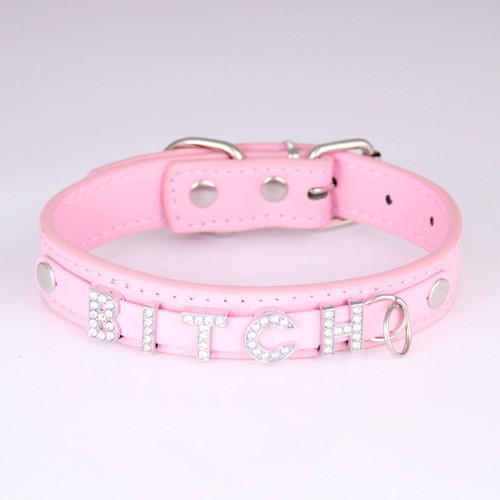 Soft PU Choker Necklace With Custom Name Vegan Leather For Women Jewelry Sets R4 - Picture 4 of 14