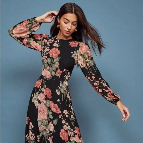 Reformation Luanne Midi Dress $248 NWOT 