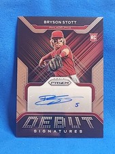 BRYSON STOTT #DS-BS 2022 PRIZM DEBUT SIGNATURES ROOKIE AUTOGRAPH RC AUTO