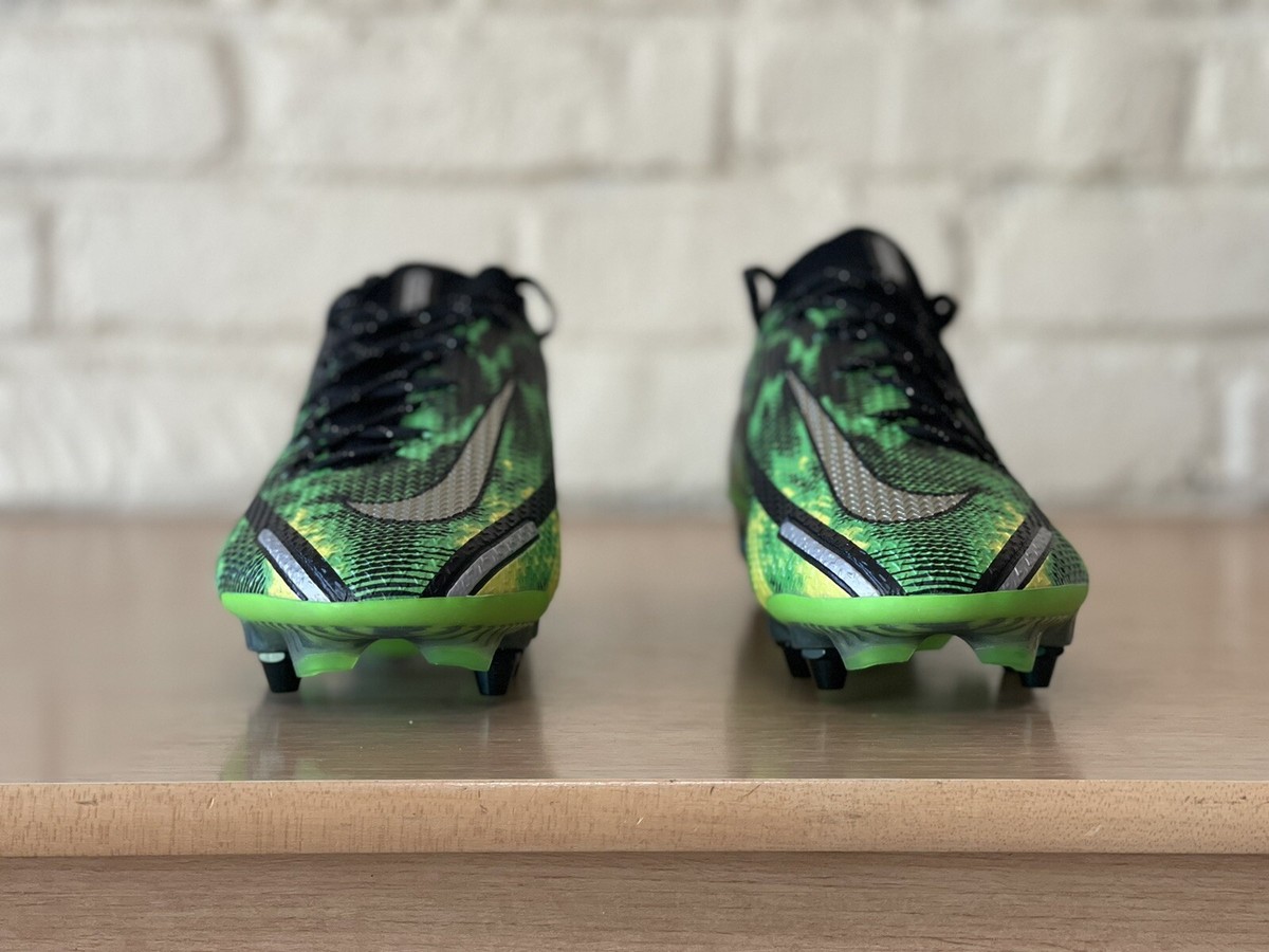Nike Phantom GT2 Elite SW SG-Pro AC Black Green Soccer Nike Phantom GT2 Elite SW SG-Pro AC Black Green Soccer