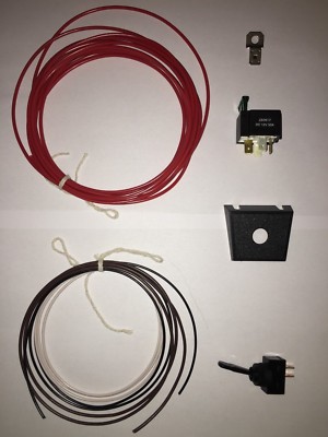 Kit Auto Van Spot Nebelscheinwerfer abgesichert Kabelbaum Kit Schalter Relais Kabel Schalter wählbar