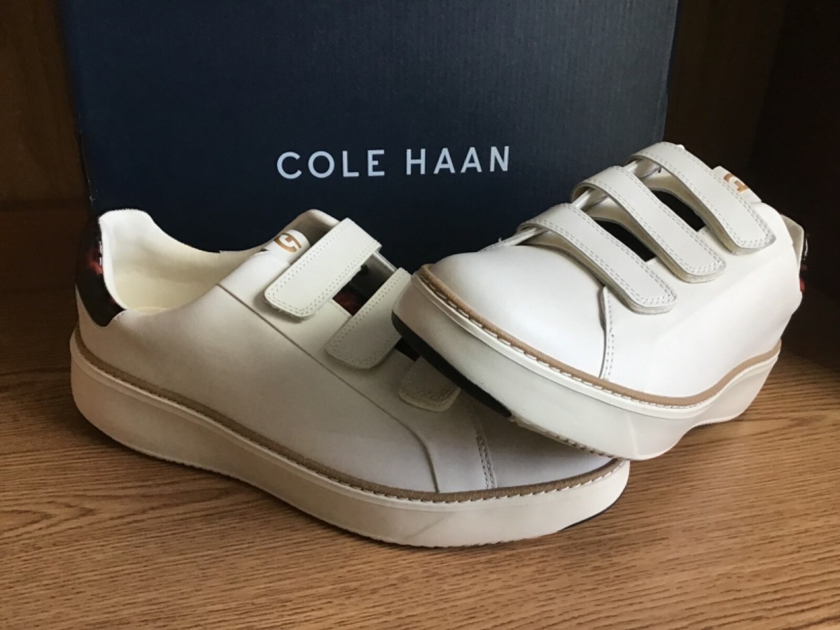 【Cole Haan】Women's GrandPro Topspin Triple Strap Sneakers Cole Haan Grandpro Topspin Triple Strap Sneaker Women White