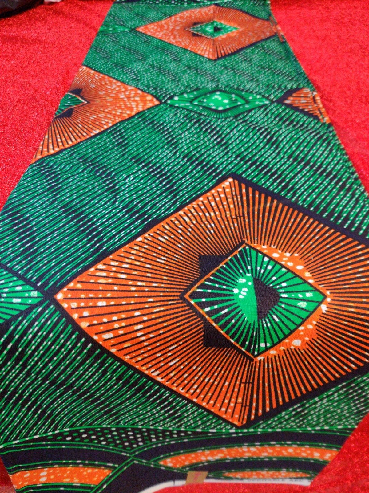 African Wax Cotton Fabric, 6 Yards, 100 Cotton eBay