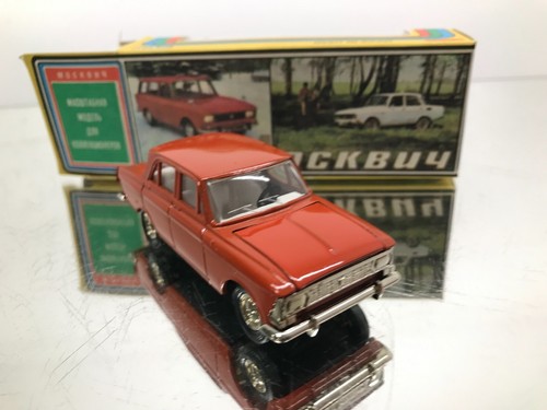 USSR MOSKVITCH 412 - RED 1:43 - GOOD CONDITION IN BOX - 292 - Imagen 9 de 9