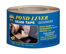 Tite-Seal PLST325 Self Adhesive Double Sided Butyl Pond Seam Tape, 3" by 25'